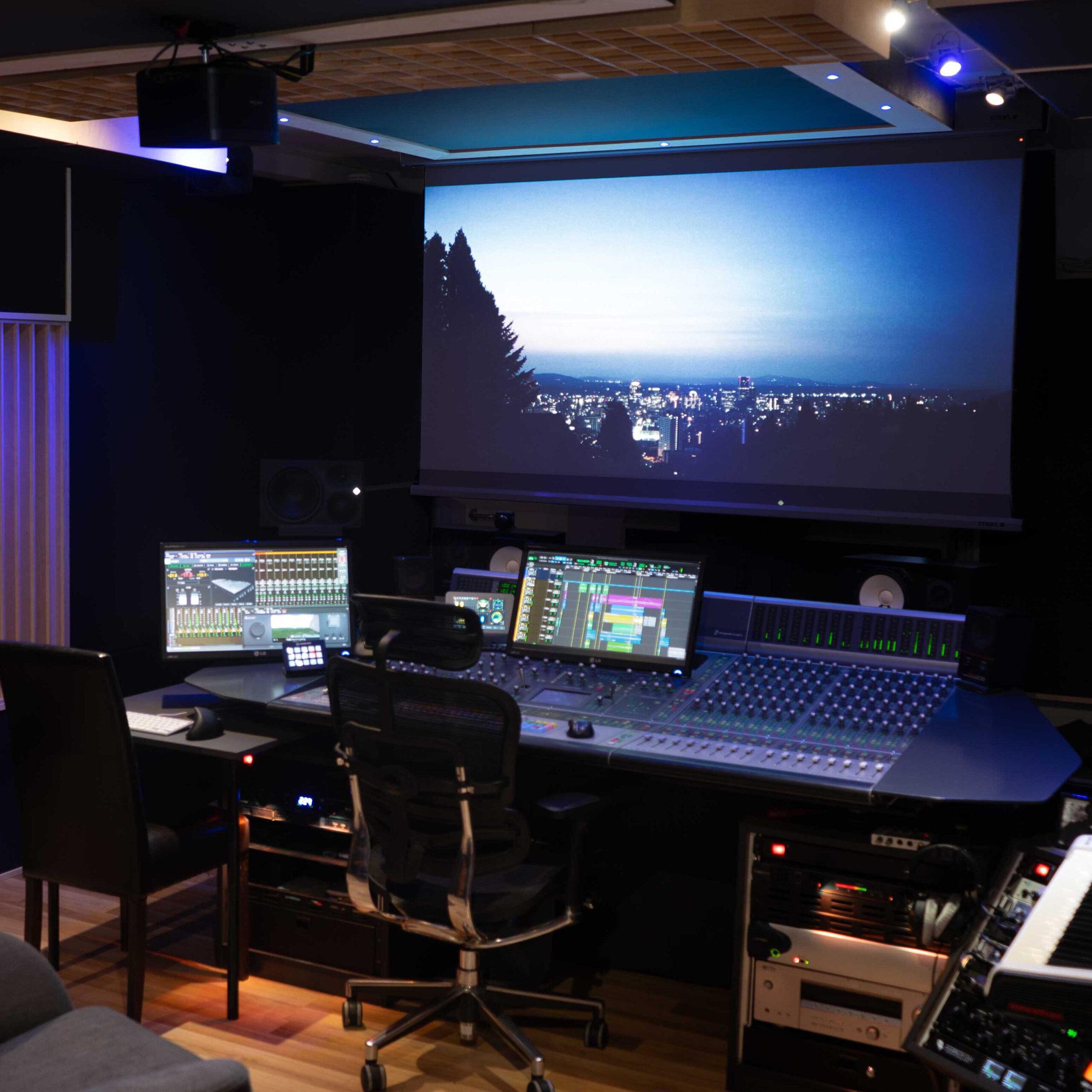 Dolby Atmos Home Mixing Stage, Mischkino, Filmmischung, Alex Rubin