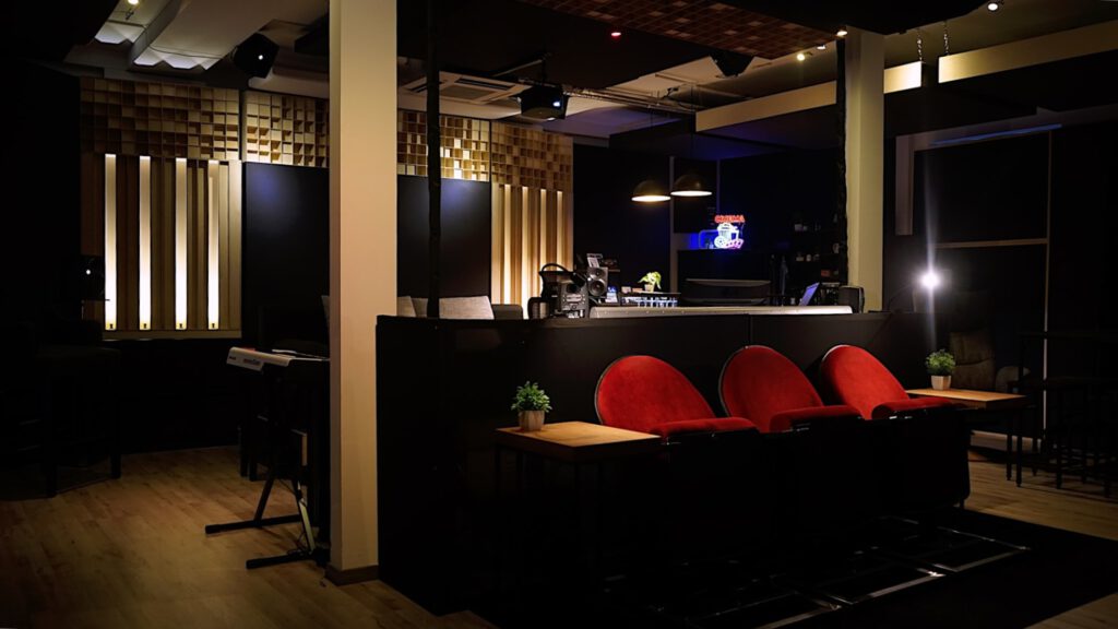 Ansicht Tonstudio, Dolby Atmos Mischstudio, Alex Rubin